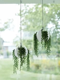 Exaco Euro Hanging Planters, Set Of 2