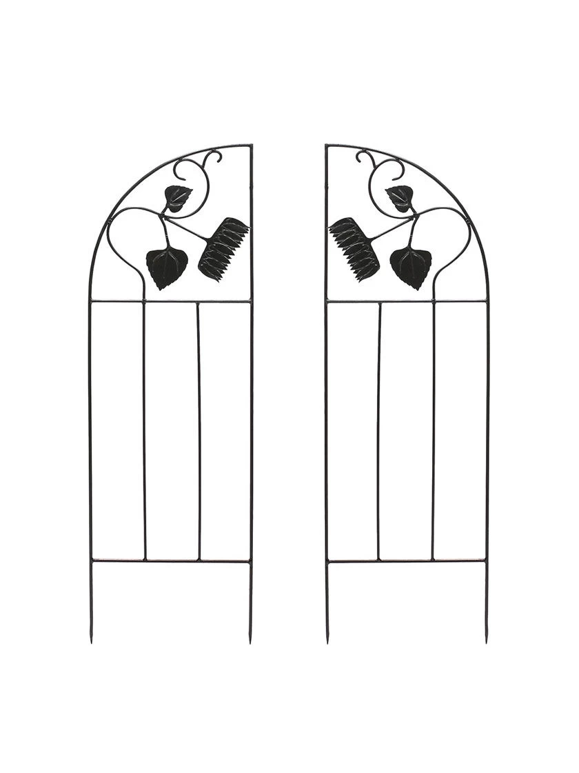 Achla Designs Sunflower Trellis Side Panels, Set Of 2