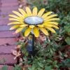 Desert Steel Daisy Solar Light