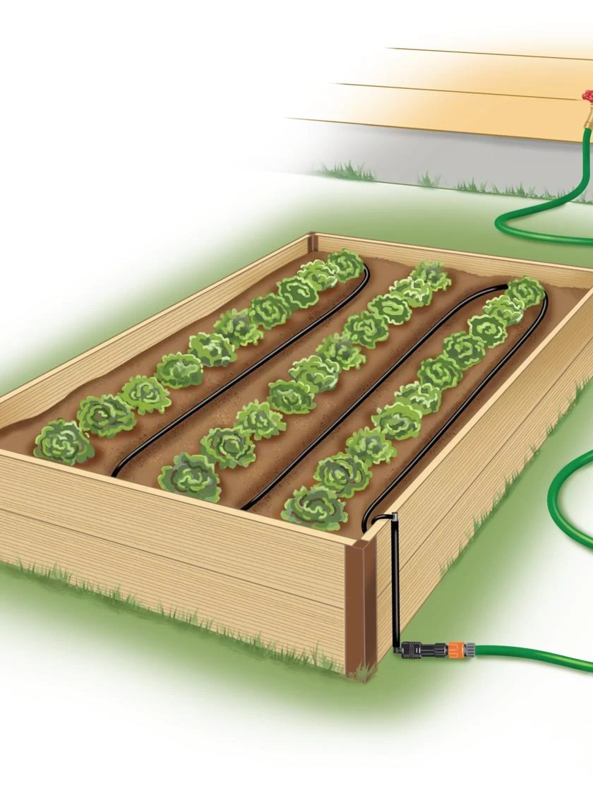 Raised Bed Drip Line Irrigation Kit - Image 2