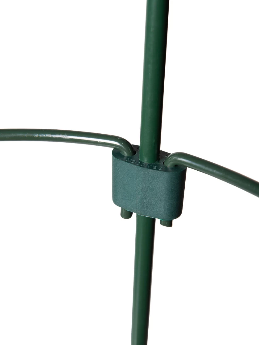 Peacock Mini Plant Support Rings 4", Set Of 2 - Image 8