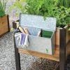 Galvanized Garden Tool Storage Box