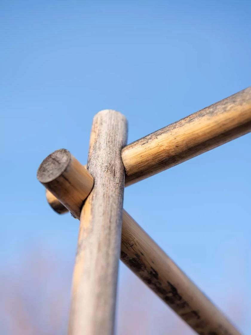 Bamboo Wall Trellis, 45" X 30", Set Of Two - Image 4