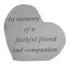 In Memory Of A Faithful Friend Memorial Stone